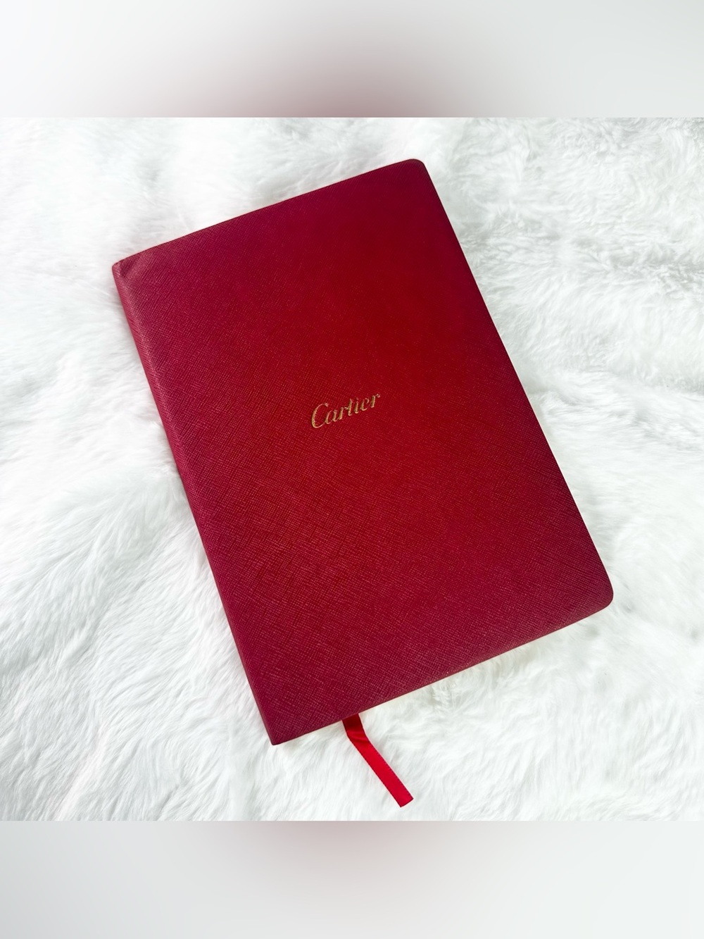 *CARTIER* NEW Red Diary Notebook - Elegant
Stationery